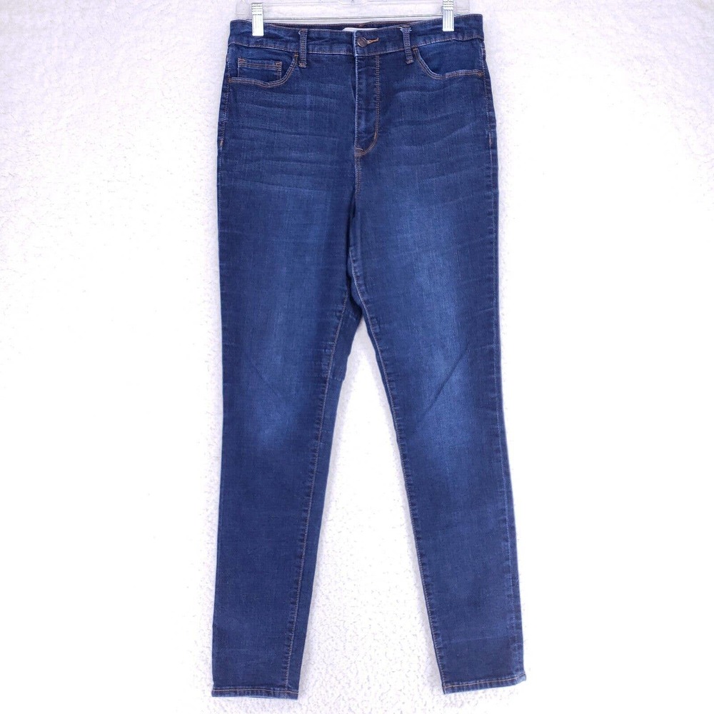 Social Standard High Rise Skinny Jeans Women Size 12/31 Denim Casual Pants